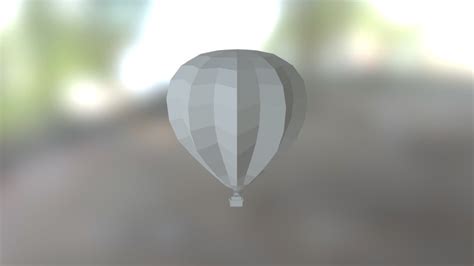 Hot Air Baloon 3D Model By Casterhorst Edf22d4 Sketchfab