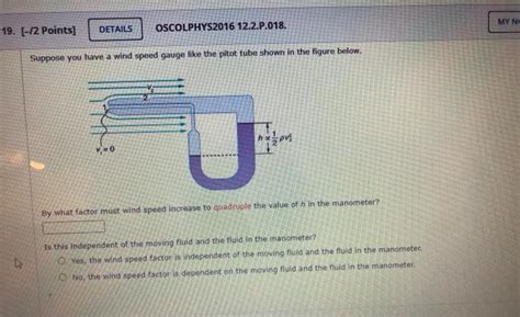 Solved My No 19 [ 12 Points] Details Oscolphys2016