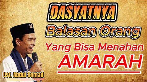 Balasan Bagi Orang Yang Bersabar Ust Abdul Somad Lc Ma Youtube