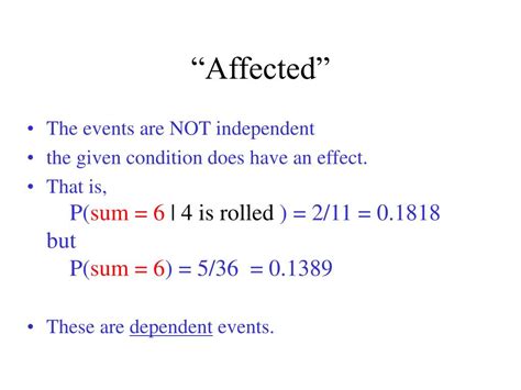 Ppt Conditional Probability And Independent Events Powerpoint