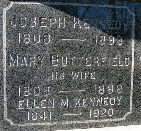 Mary Butterfield Kennedy Homenaje De Find A Grave