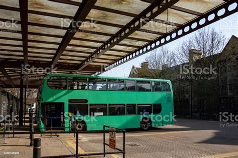 Cambridge Bus Station Stock Photo - Download Image Now - 2022, Billboard, Blank - iStock