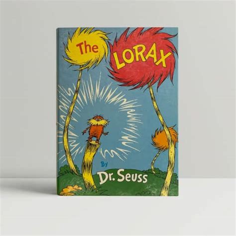 Dr Seuss The Lorax First Edition 1972