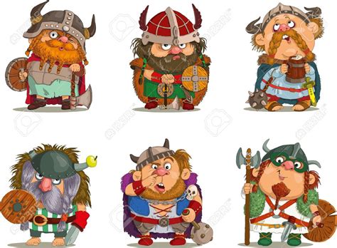 Four Different Cartoon Characters In Various Poses With Hats Armor And