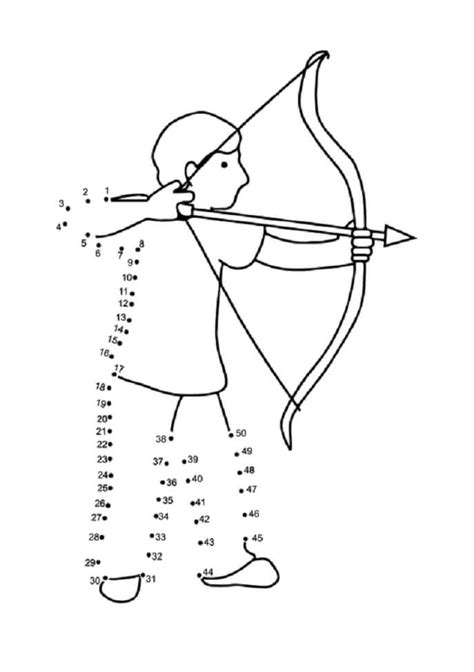 Coloriage Fille Archer T L Charger Et Imprimer Gratuit Sur