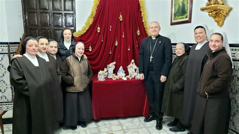 Don Sebastián visita los conventos y monasterios de clausura ODISUR