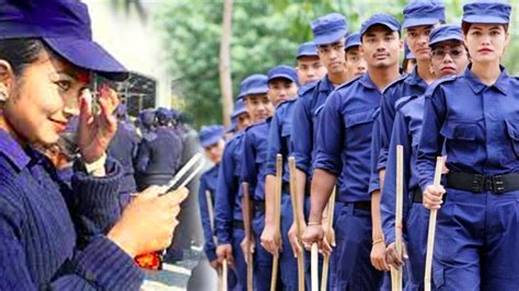 ठुलो संख्यामा म्यादी प्रहरीका लागि दरखास्त आह्वान सूचनासहित