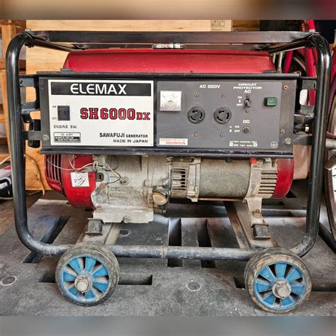 GENSET HONDA ELEMAX SH 6000 DX On Carousell