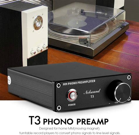 Buy Mm Phono Preamplifier Hi Fi Turntable Preamp For Home Audiorecord