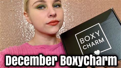 DECEMBER BOXYCHARM UNBOXING 2019 YouTube