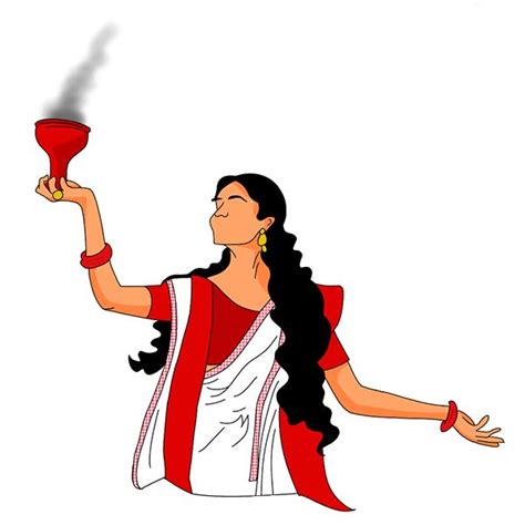 Durga Puja Durga Puja Durga Dancing Drawings