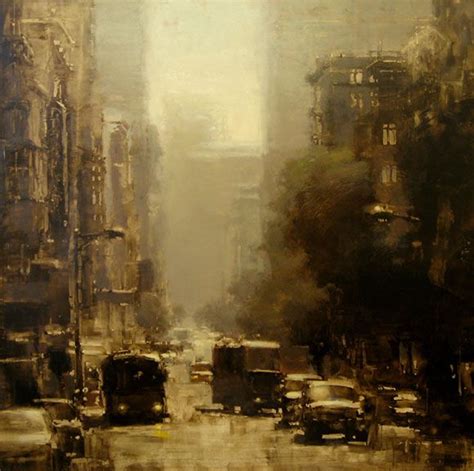 Geary Street Morning By Jeremy Mann