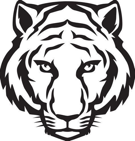 Tiger clipart black and white clip art library clipartpost – Clipartix