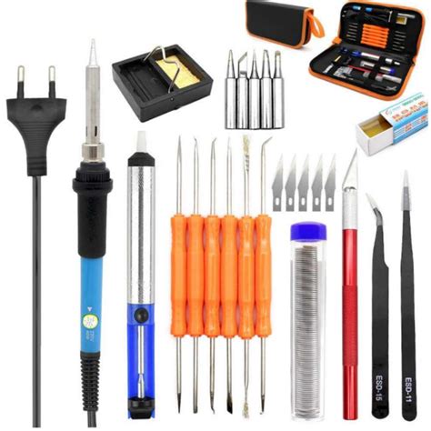 Jual Paket Alat Solder Listrik Set Lengkap Watt V In