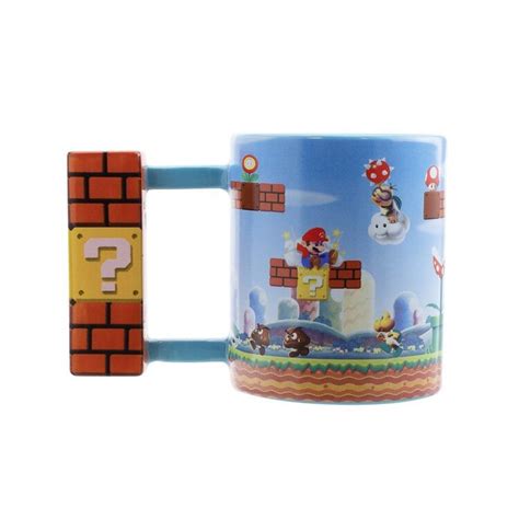 Regarde sil te plait chaussée Remercier super mario tasse Détectable