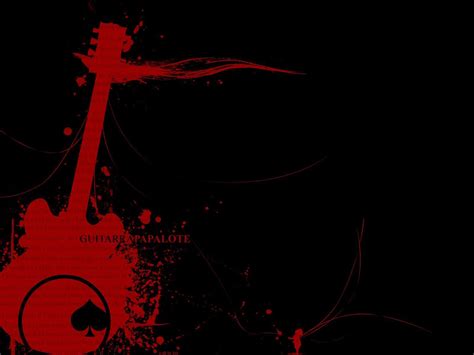 Guitar Red Wallpapers - Wallpaper Cave