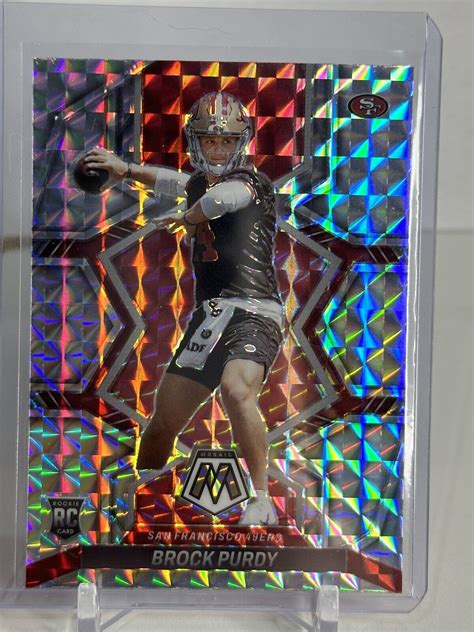 Mavin Brock Purdy Mosaic Sp Silver Mosaic Prizm Rookie Card