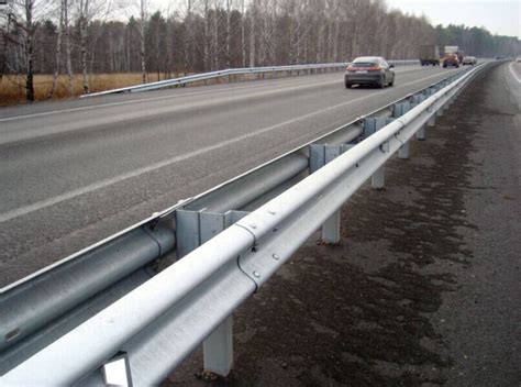 Corrugated Sheet Steel Beams For Highway Guardrail Flex Beam Guard