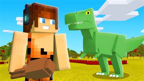 Os Dinossauros VÃo Voltar Minecraft Dinossauros 01 Youtube