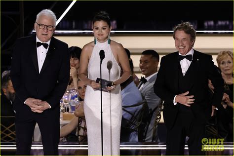 Selena Gomez Joins Steve Martin And Martin Short At Emmy Awards 2022