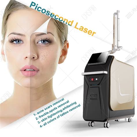 Picosecond Tattoo Removal Q Switched Nd Yag Laser Machine