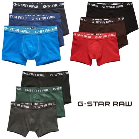 【楽天市場】スーパーセール ジースター ロウ G Star Raw アンダーウェア 下着 メンズ パンツ ボクサーパンツ Classic