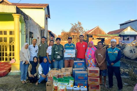 Kebakaran Melanda Empat Rumah Di Jalan Cakalang Bajoe WIZ Dan DKRB