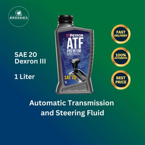 Petron ATF Premium Automatic Transmission Fluid Dexron III 1 Liter