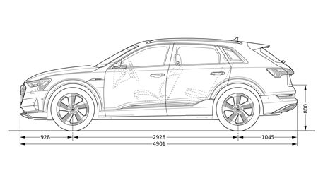 Abmessungen The New Audi E Tron Tron Audi Singapore