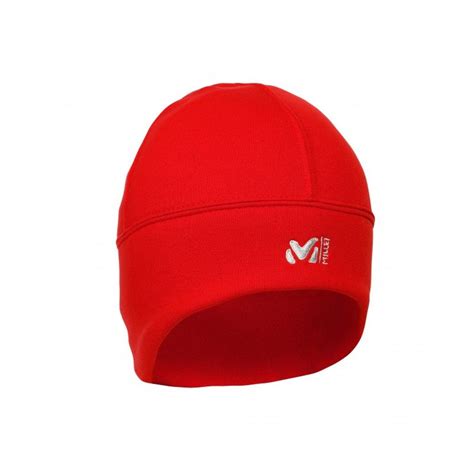 Bonnet Millet Power Stretch Beanie Polartec Isolant Chaud Rouge Randonnee