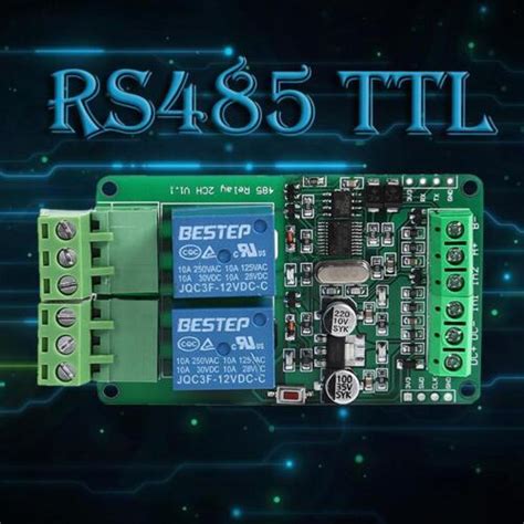 Modbus Rtu Way Relay Module Stm F F Micro Controller Rs