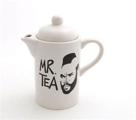 Mr T Tea Small Teapot Mr Tea Hello Is It Tea Youre Etsy Tea Pots