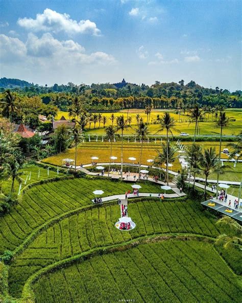 Svargabumi Borobudur Wisata Tengah Sawah Ala Ubud De Jogja Adventure