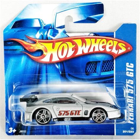 Hot Wheels Ferrari GTC Prata Shopee Brasil