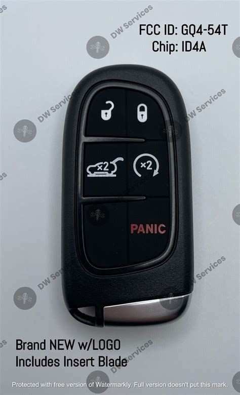 New Jeep Cherokee Button Smart Key Prox Remote Fob Gq T