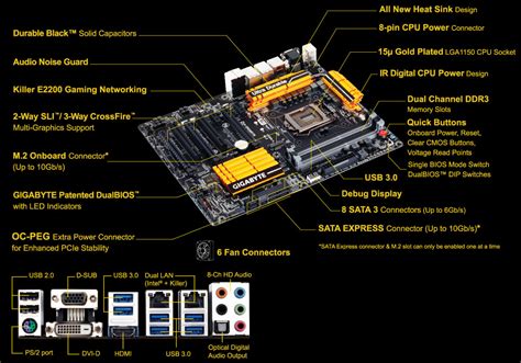 GIGABYTE Z97X UD5H Motherboard Review PC Perspective