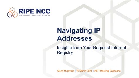 Navigating Ip Addresses Insights From Your Regional Internet Registry