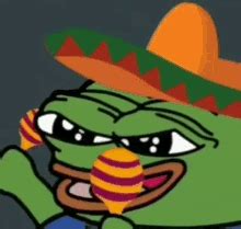 Pepe Frog Meme Angry Mariachi Maracas GIF | GIFDB.com