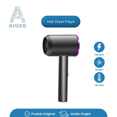 Jual Hair Dryer Low Watt Hairdryer Mini Pengering Rambut Profesional Salon Freya Pengering