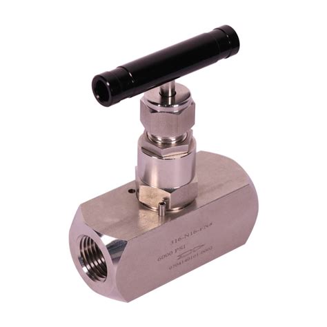 High Temperature High Pressure Female Thread Needle Valve Flow Control