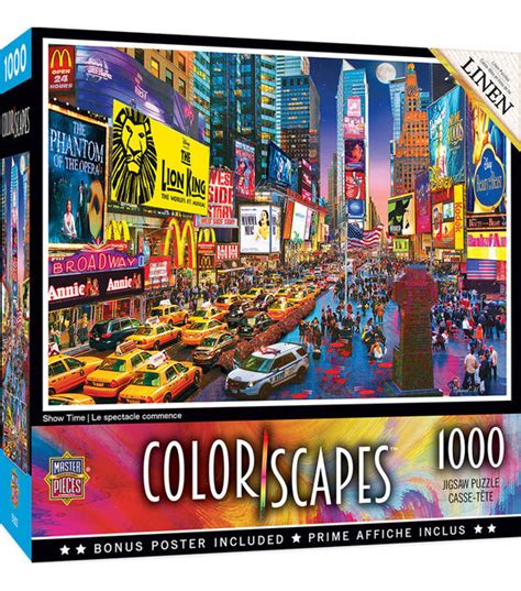 Show Time 1000pc Colorscapes Puzzle Joann