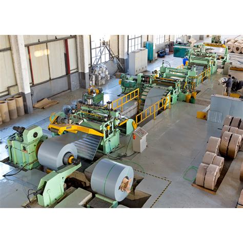 Cold Hot Rolled Galvanized Steel Slitting Line For Coil Plate China