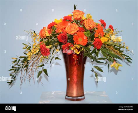 Tall Flower Arrangement Hi Res Stock Photography And Images Alamy