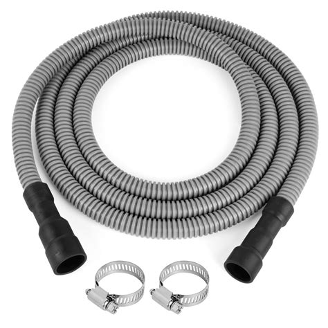 Snapklik.com : JUWO 10 FT Dishwasher Drain Hose, Corrugated And