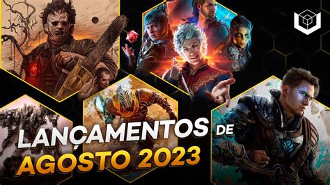 Lançamentos de games de AGOSTO 2023 Calendário VOXEL YouTube