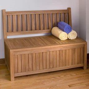 Teak Storage Benches - Foter