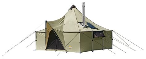 A Rugged Traditional Wall Tent With Enhanced Safety Features And User