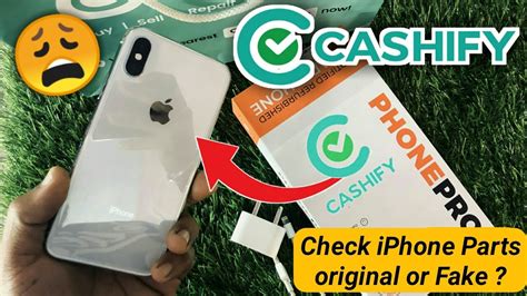 How To Check Iphone Parts Are Original Or Not Buy From Cashify