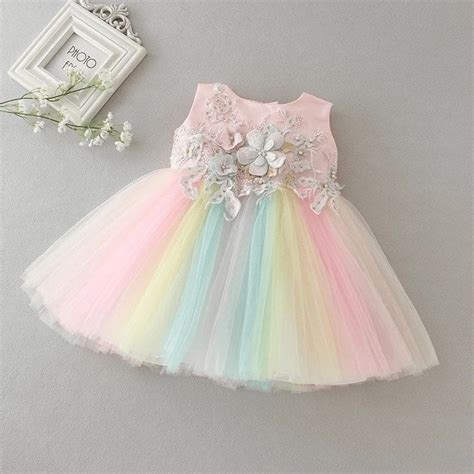 Pastel Rainbow Dress Gentle Hues Bold Style Classyglo