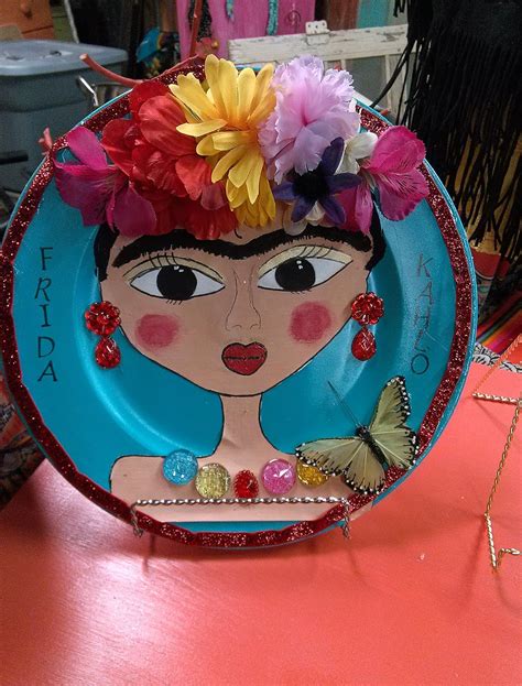 Amazon.com: Frida Kahlo home decor plate: Handmade